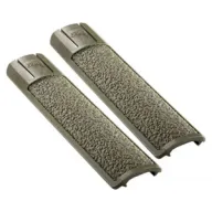 Ergo Grip Rail Cover Full Long - Textured Picatinny Od Grn 2pk