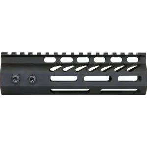 Guntec Ultra Light Handguard - 7" M-lok Black