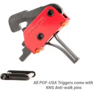 Pof-usa Trigger 3.5lb Straight - Drop-in W/kns Pins For Ar-15