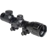 Hatsan Optima 4x32ce Ao - Compact Scope W/ Rings & Caps