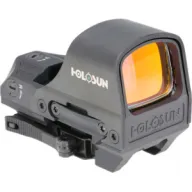 Holosun Elite Open Reflex W/ - Solar Green Reticle W/qd Mount