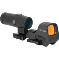 Holosun Open Reflex W/solar - Dual Reticle Hs510c/hm3x Combo