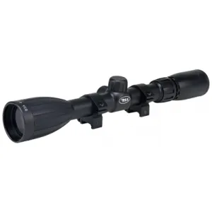 Bsa Special Series Riflescope - 4-12x40mm W/rings Dual-x Blk !