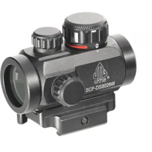 Utg Red Micro Dot 4.0 Moa 2.6" - 30mm W/integral Qd Mount