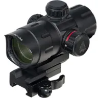 Utg Red Dot 4.0 Moa Dot 38mm - T-dot Red/grn W/integral Qd Mt