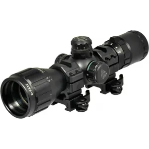 Utg Bugbuster 3-9x32 1" Rgb - Mil-dot W/qd Rings Black