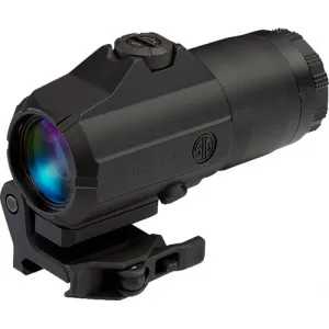 Sig Optics Juliet 4 Magnifier - 4x24 Powercam Qr Mount Black