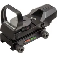 Truglo Panoramic Sight - 4-reticle Red/green Black