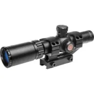 Truglo Tactical 1-4x24mm Scope - 30mm Tube Bdc Mil-dot