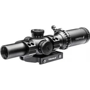 Truglo Omnia 1-4x24mm Scope - 30mm Tube Ir Sp W/1pc Mount Do