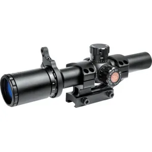 Truglo Tactical 1-6x24mm Scope - 30mm Tube Bdc Illum Mil-dot