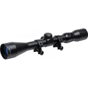 Truglo Scope Trushot 3-9x40mm - Duplex W/weaver Rings Black