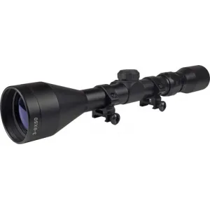 Truglo Scope Buckline 3-9x50mm - Bdc Black W/weaver Rings