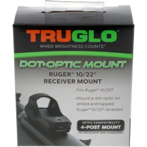 Truglo Ruger 10-22 Receiver - Mount For Tru-tec/vortex Sight
