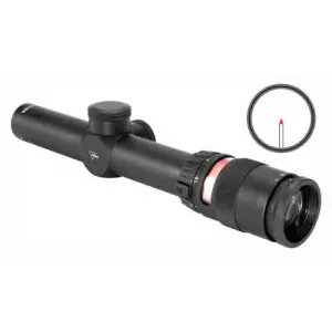 Trijicon Accupoint 1-4x24 30mm - Bac Red Triangle Post