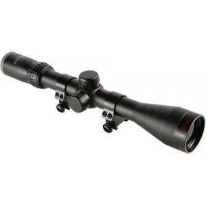 Tasco Scope Rimfire 3-9x40 - Truplex Reticle W/rings Matte