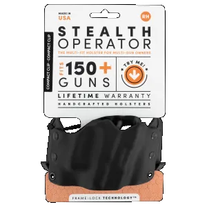 Stealth Operator Compact, Sop H60221 Clip Holster Compact Rh Blk