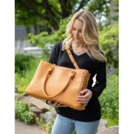 Tactica Elegant Protection, Tactica Tt-pr-m1817-yl Elegant Protect Purse Tan