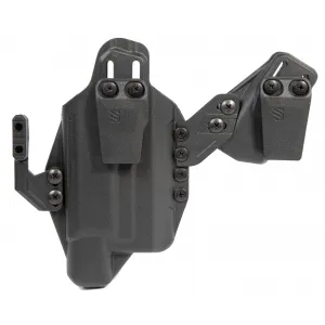 Blackhawk Stache, Bhwk 416702bk Stache Iwb Lb Glock 19 Sl Tlr 7/8