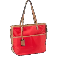 Bulldog Tote Purse, Bdog Bdp056 Tote Nyl Purse Hlstr Bright Red