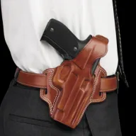 Galco Fletch High Ride, Galco Fl266 Fletch 1911 4.5 Tan