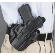 Desantis Thumb Break Scabbard - Rh Owb Leather Glock 172231 B!