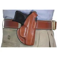 Desantis Thumb Break Scabbard - Rh Owb Leather Sig P250/320 Tan