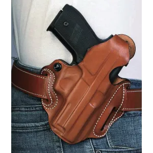 Desantis Thumb Break Scabbard - Rh Owb Leather M&p Shld 9 Tan