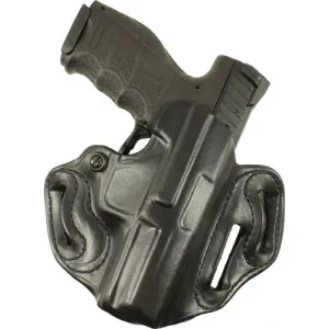 Desantis Speed Scabbard Holstr - Rh Owb Leather Glock 172231 Bl