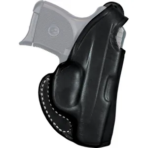 Desantis Maverick Holster Rh - Owb Leather Ruger Lcp Black