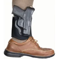 Desantis Diehard Ankle Holster - Rh Leather Sig P365 Black