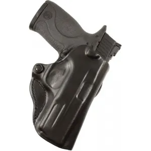 Desantis Mini Scabbard Holster - Rh Owb Leather Taurus 709 Blk<