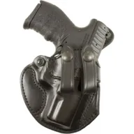 Desantis Cozy ParTaner Holster - Iwb Rh Leather Glock 43 Black