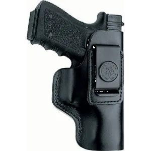 Desantis Insider Holster Iwb - Rh Leather 1911 3-3.5" Black