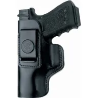 Desantis Insider Holster Iwb - Lh Leather Glock 2627 Black