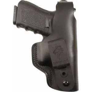 Desantis Dual Carry Ii Holster - Iwb/owb Rh Lthr J Fr 2" Black