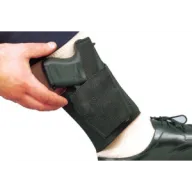 Desantis Apache Ankle Holster - Rh Nylon Most Large Autos Blk