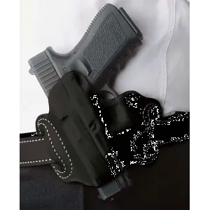 Desantis Mini Slide Holster - Owb Lh Leather Sig P365 Black