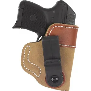 Desantis Soft Tuck Holster Iwb - Rh Leather S&w J Frm 2" Naturl