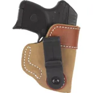 Desantis Soft Tuck Holster Iwb - Rh Leather Glock 2627 Natural