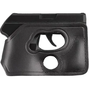 Desantis Pocket Shot Holster - Ambidextrous Leather B-guard .380 Blk