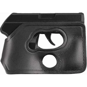 Desantis Pocket Shot Holster - Ambidextrous Leather Kimber Solo Black