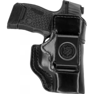 Desantis Inside Heat Holstr Rh - Iwb Leather Ruger Lc9lc380 Bl