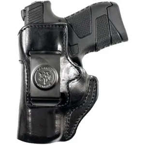 Desantis Inside Heat Holstr Lh - Iwb Leather Sig P365 Black