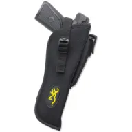 Bg Belt Holster W/mag Pouch - Buck Mark Pistol Rh Black