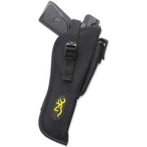 Bg Belt Holster W/mag Pouch - Buck Mark Pistol Rh Black