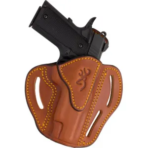 Bg Holster Multi-angle Belt - Slide 1911/22 Or 380 Rh Brown