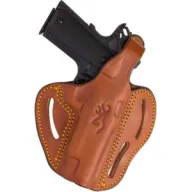 Bg Holster Belt Slide Thumb - Break 1911/22 Or 380 Rh Brown