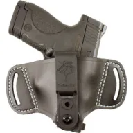 Desantis Outback Holster Ambidextrous - Iwb/owb Leather Med & Lrg Auto