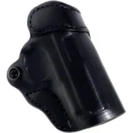 Desantis Criss-cross Holster - Owb Rh Leather Sig P938 Blk